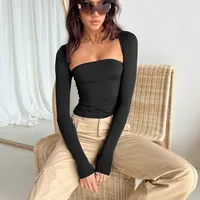 Foreign Trade Hot Girl Y2g Clothes Design Sense Slim Top Summer Inner Tube Top Vest Cardigan Two-piece Set main image 4