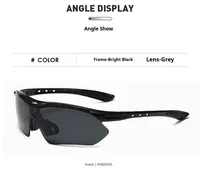 Outdoor Sports Sunglasses Trendy Sunglasses With Sunglasses Female Male Aviator Riding Glasses Wholesale 0089 sku image 2
