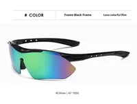 Outdoor Sports Sunglasses Trendy Sunglasses With Sunglasses Female Male Aviator Riding Glasses Wholesale 0089 sku image 4