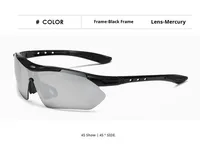 Outdoor Sports Sunglasses Trendy Sunglasses With Sunglasses Female Male Aviator Riding Glasses Wholesale 0089 sku image 5