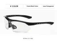 Outdoor Sports Sunglasses Trendy Sunglasses With Sunglasses Female Male Aviator Riding Glasses Wholesale 0089 sku image 14
