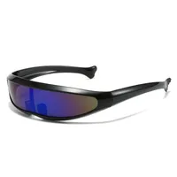 New Dolphin Sunglasses X-Men Fish-shaped Glasses Space Robot Men's Outdoor Sports Riding Sunglasses main image 1