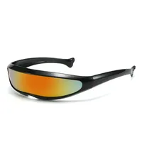 New Dolphin Sunglasses X-Men Fish-shaped Glasses Space Robot Men's Outdoor Sports Riding Sunglasses sku image 3