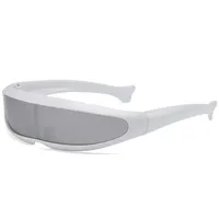 New Dolphin Sunglasses X-Men Fish-shaped Glasses Space Robot Men's Outdoor Sports Riding Sunglasses sku image 6