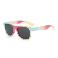 New Cartoon Colorful Printed Box Sunglasses Children's Outdoor Sunglasses Cute Baby Trendy Sunglasses main image 5