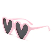 New  Photo Performance Sunglasses Funny Love Birthday Party Sunglasses Atmosphere Love Heart-shaped Sunglasses sku image 4