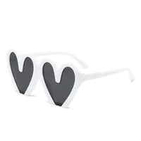 New  Photo Performance Sunglasses Funny Love Birthday Party Sunglasses Atmosphere Love Heart-shaped Sunglasses sku image 5