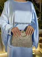 Trade Elegant Simple Women's Cloak Sadie Dress Robe Abaya sku image 1