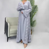 Muslim Fashion Women Islamic Traditional Dress Arab Dress Kaftan Abaya Robe main image 1