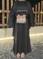 Trade Elegant Simple Women's Cloak Sadie Dress Robe Abaya sku image 23