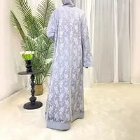 Muslim Fashion Women Islamic Traditional Dress Arab Dress Kaftan Abaya Robe main image 5