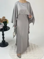 Trade Elegant Simple Women's Cloak Sadie Dress Robe Abaya sku image 19