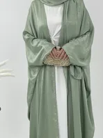 Foreign Trade High Sense Muslim Suede Fashion Cardigan Women sku image 2