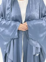 Foreign Trade High Sense Muslim Suede Fashion Cardigan Women sku image 5