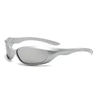 New  Riding Sunglasses Internet Celebrity Couple's Punk Hip-hop Sports Goggles  Futuristic Y2K Sunglasses main image 5