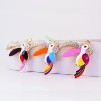 1 Piece Pastoral Parrot Alloy Unisex Keychain main image 1