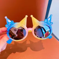 Children's Sunglasses Cute Colorful Sunglasses Baby Fashion Personality Trendy Cartoon Toys Sunglasses sku image 2