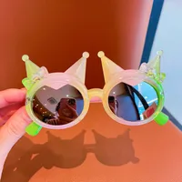 Children's Sunglasses Cute Colorful Sunglasses Baby Fashion Personality Trendy Cartoon Toys Sunglasses sku image 4