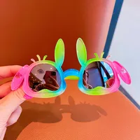 Children's Sunglasses Cute Colorful Sunglasses Baby Fashion Personality Trendy Cartoon Toys Sunglasses sku image 11