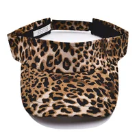 Women's Streetwear Leopard Curved Eaves Baseball Cap main image 5