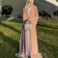 Trade Fashion Women Middle East Two-piece Dress Abaya Robe Burqa Dress Prayer Dress Chiffon main image 4