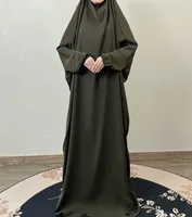 Muslim Clothing Large Size Women's Clothing Simple Abaya sku image 5