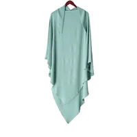 Solid Color Middle East Dubai Turkey Solid Color Single Layer High Elastic Wrinkle Turban Scarf main image 5