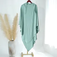 Solid Color Middle East Dubai Turkey Solid Color Single Layer High Elastic Wrinkle Turban Scarf sku image 3
