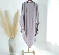 Solid Color Middle East Dubai Turkey Solid Color Single Layer High Elastic Wrinkle Turban Scarf sku image 11