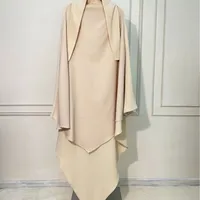 Solid Color Middle East Dubai Turkey Solid Color Single Layer Double Layer Three Layer Scarf main image 3