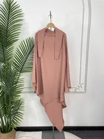 Solid Color Middle East Dubai Turkey Solid Color Single Layer Double Layer Three Layer Scarf sku image 2
