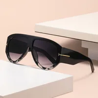 Pilot T Toad Sunglasses Women's   Personality Large Frame Glasses Fashionable Simple Men's Sunglasses main image 2