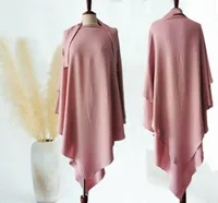 Solid Color Middle East Dubai Turkey Solid Color Double Layer High Elastic Wrinkle Turban Scarf sku image 9