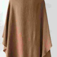 Solid Color Middle East Dubai Turkey Solid Color Double Layer High Elastic Wrinkle Turban Scarf sku image 7