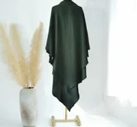 Solid Color Middle East Dubai Turkey Solid Color Double Layer High Elastic Wrinkle Turban Scarf sku image 8