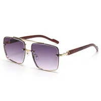 New  HD Polarized Sunglasses Men's Pilot Driving Goggles Retro Trendy Personalized Sunglasses main image 5