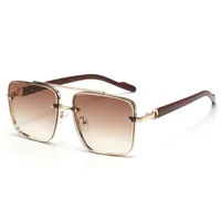 New  HD Polarized Sunglasses Men's Pilot Driving Goggles Retro Trendy Personalized Sunglasses sku image 5