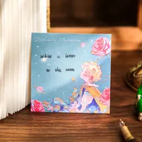 1 Piece Portrait Cartoon Oil Painting Class Learning School Paper Cartoon Style Cute Retro Sticky Note main image 6