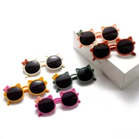 Kids Sunglasses Wholesale Cute Bowknot Cartoon Childlike Sunglasses Sun-proof Girls Sunglasses Multicolor In Stock main image 4