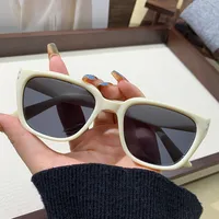 Internet Popular Street Photoshoot Sunglasses Women's Anti-ultraviolet Sunglasses Men's Fashionable All-match Concave Shape Large Frame Slimming Sunshade Glasses main image 4
