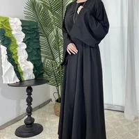 Middle East Dubai Turkey Multi-color Plus Size Women's Basic Casual Dress main image 1
