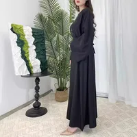 Middle East Dubai Turkey Multi-color Plus Size Women's Basic Casual Dress main image 4