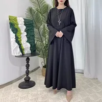 Middle East Dubai Turkey Multi-color Plus Size Women's Basic Casual Dress main image 5