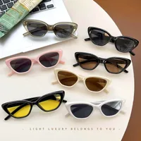 Children's New Sunglasses Simple Frame Color Men And Women Treasure Han Feng Ins Round Frame Sunglasses Clear Travel Style main image 3