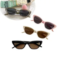 Children's New Sunglasses Simple Frame Color Men And Women Treasure Han Feng Ins Round Frame Sunglasses Clear Travel Style main image 4