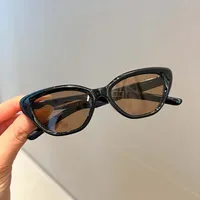 Children's New Sunglasses Simple Frame Color Men And Women Treasure Han Feng Ins Round Frame Sunglasses Clear Travel Style sku image 2
