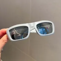 Children's New Sunglasses Simple Frame Color Men And Women Treasure Han Feng Ins Round Frame Sunglasses Clear Travel Style sku image 7
