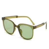 New Folding Sunglasses Women's High Sense Live Little Red Book Explosions Sunglasses Anti-UV Folding Sunglasses main image 5