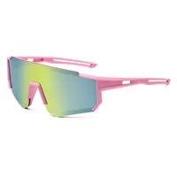 Children's Outdoor Sports Glasses Fashion Riding UV Protection Sunglasses Personalized Colorful Sunglasses sku image 2