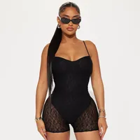 Women's Daily Street Streetwear Solid Color Shorts Rompers main image 2